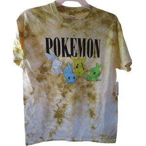 Pokemon Tie Dye Graphic T Shirt NWT Adult Size Large